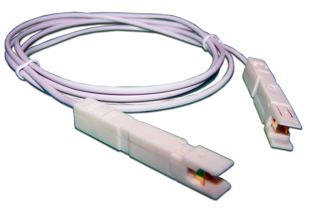 LAN-P1-P1-1m Шнур коммутационный телефонный Lanmaster 110/110 кат. 3 пар: 1 PVC 1м серый