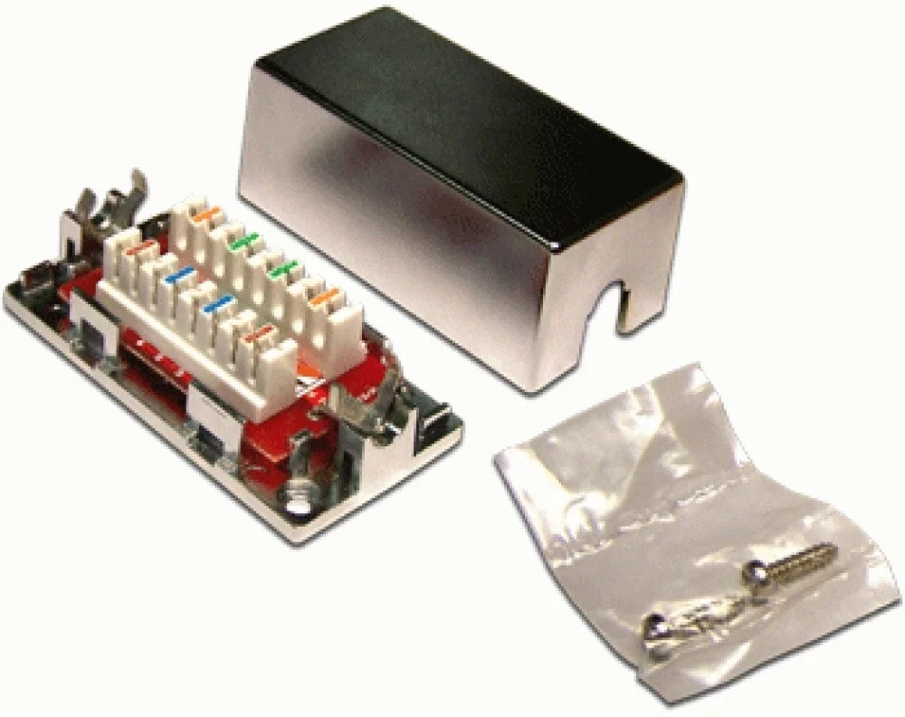 Lanmaster <LAN-CNB-STP5E> Соединительный  модуль, экранированный, кат.5e