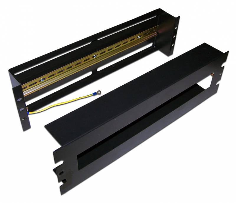  19" панель с DIN-рейкой для установки электроавтоматов, 3U