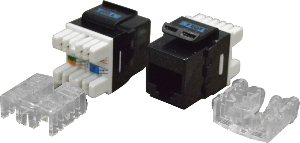 Модуль Lanmaster TWT-OK45UTP180/6-BK информ. Keystone RJ45 кат.6 UTP черн.