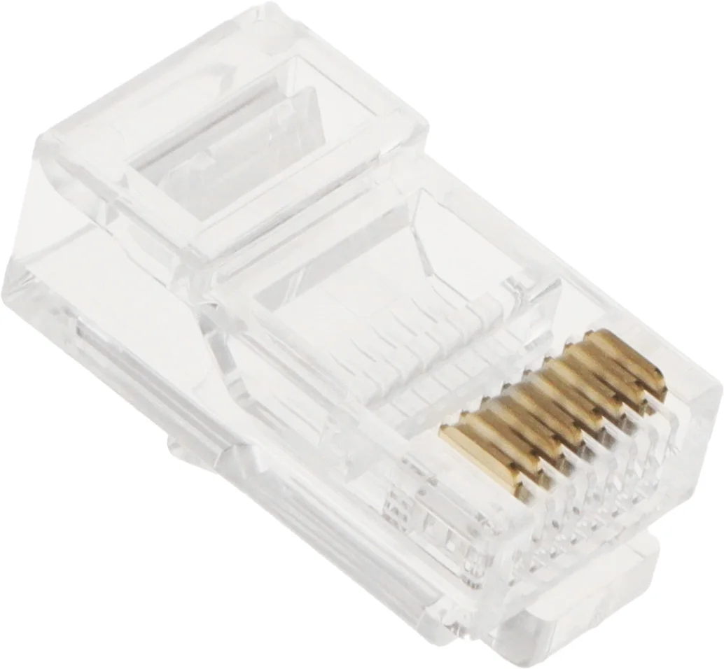 Коннектор RJ45 Lanmaster TWT-PL45-8P8C [сеть и коммутация, стандарт RJ-45,  100 шт шт]