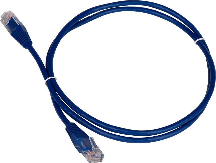 Патч-корд LANMASTER TWT-45-45-10-BL вилка RJ-45-вилка RJ-45 cat.5е 10м синий ПВХ (уп.:1шт)