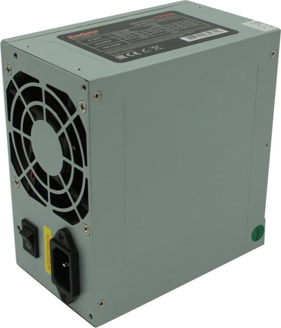 Exegate EX169945RUS / 251754 Блок питания 350W ATX-CP350 OEM, 8cm fan, 24+4pin, 3*SATA, 1*FDD, 2*IDE