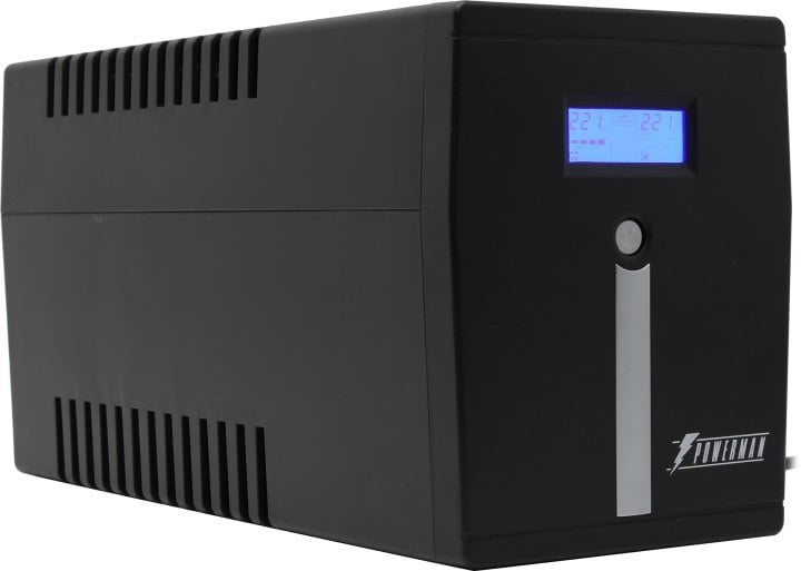 ИБП POWERMAN Smart Sine 2000, LCD, линейно-интерактивный, 2000ВА, 1400Вт, 4 евророзетки с резервным питанием, USB, батарея 12В 9Ач 2 шт., 380мм х 158мм х 198мм, 12.7 кг./ UPS POWERMAN Smart Sine 2000, LCD, line-interactive, 2000VA, 1400W, 4 eurosockets wi