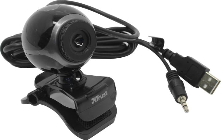 Trust Exis Webcam <17003> (RTL) (USB2.0,  640x480,  микрофон)