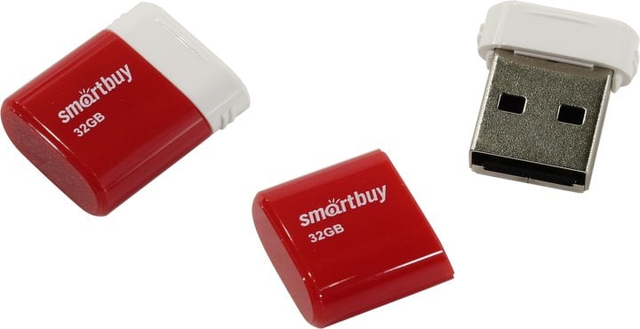 Флешка USB Smartbuy SB32GbLARA-R, 32 ГБ, USB 2.0