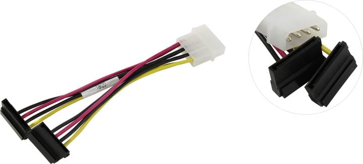 Сервер.опция SuperMicro Кабель Y SPLIT SATA POWER ADAPTER, PB FREE <CBL-0082L>