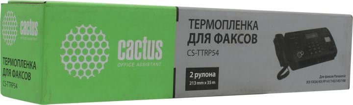 Cactus CS-TTRP54 плёнка <2x35м rolls>  для Panasonic KX-FP141/143/145/148