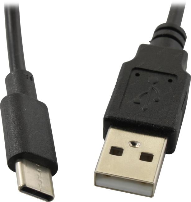 ExeGate <EX-CC-USB2-AMCM-0.3> Кабель USB 2.0  AM-->USB-C 0.3м <EX294772RUS>