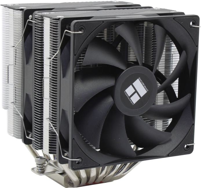 Thermalright <Phantom Spirit 120>  (115x/1200/1700/1851/2011/2066/AM4/AM5,  25.6дБ,  1500об/мин, Al+тепл.трубки)