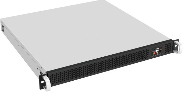 Exegate EX297127RUS Серверный корпус ExeGate Pro 1U430-02 <RM 19", высота 1U, глубина 430, БП 1U-300DS, USB>