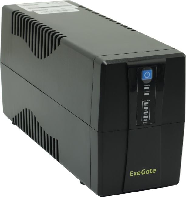 UPS 600VA Exegate Power Back <BNB-600> <EP285538RUS>  защита телефонной линии/RJ45