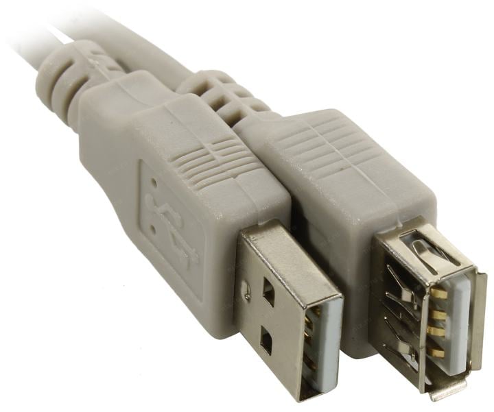 5bites <UC5011-010C> Кабель удлинительный  USB  2.0  A-->A 1м