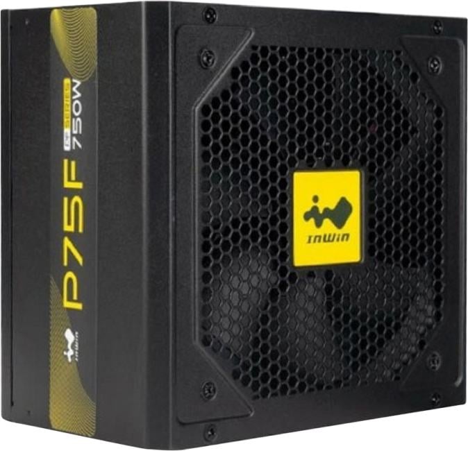Блок питания 750W InWin P75F, 80plus Gold, full range, 120mm fan (6188849)