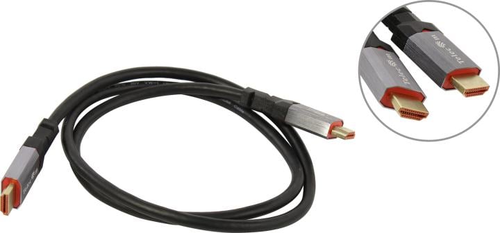 Telecom <TCG365-1м> Кабель HDMI to HDMI (19M -19M) ver2.1  8K  1м