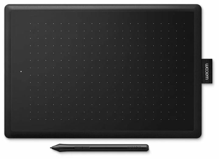 Графический планшет Wacom One CTL-672-S USB черный/красный
