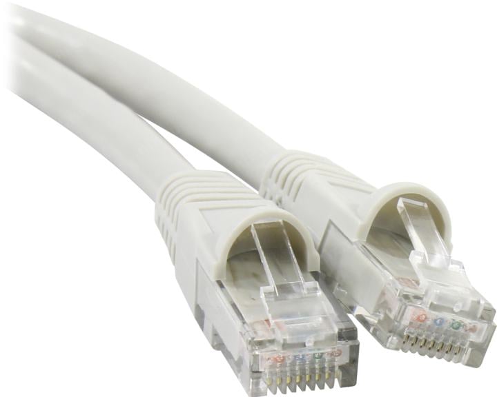 Патч-корд Buro Basic UTP 4 пары cat6 CCA molded 30м серый RJ-45 (m)-RJ-45 (m)