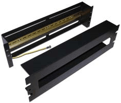 TWT <TWT-CB-DINRL/3U> Панель 19" c  DIN-рейкой,  3U
