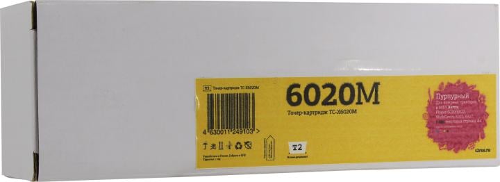 Картридж T2 TC-X6020M Magenta для Xerox  Phaser  6020,6022, WorkCentre  6025,6027