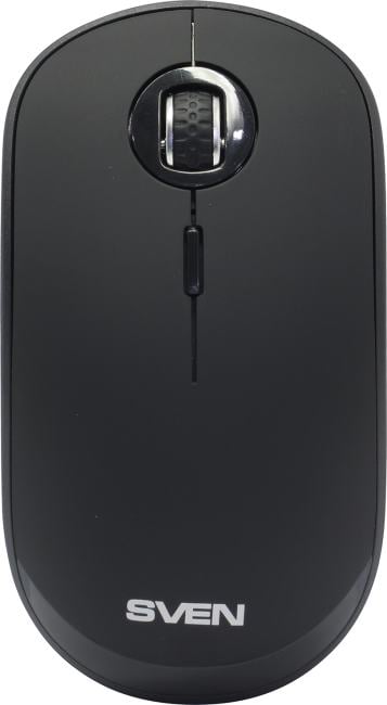 SVEN Wireless Optical Mouse <RX-570SW Black>  (RTL) USB 4btn+Roll