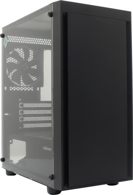 Minitower ZALMAN T3 PLUS, MATX, BLACK, WINDOW, 2x3.5", 3x2.5", 1xUSB2.0, 1xUSB3.0, FRONT 1x120mm, REAR 1x120mm