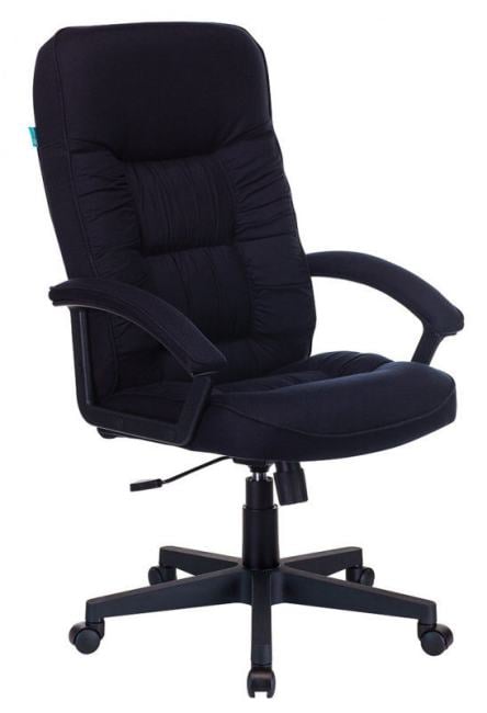 T-9908AXSN-BLACK Кресло руководителя БЮРОКРАТ T-9908AXSN-Black, на колесиках, ткань, черный