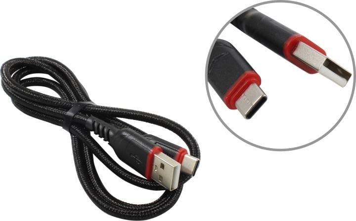 Hoco X59 Victory <744920> Кабель USB AM  --> USB-C 1м