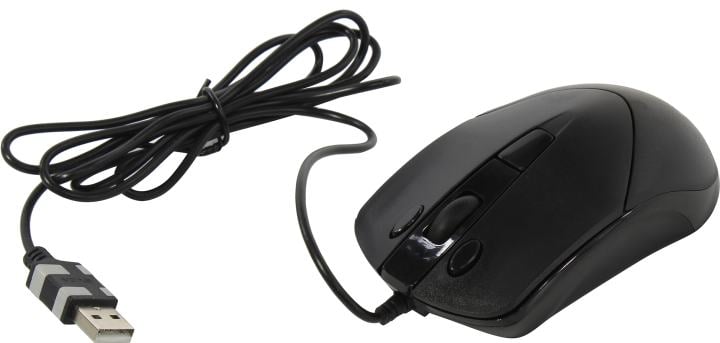 SVEN Optical Mouse <RX-95 Black>  (RTL) USB 6btn+Roll
