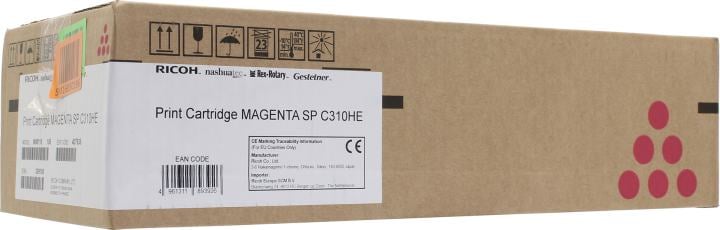 Тонер-картридж Ricoh <SP C310HE Magenta> для Aficio  SP  C242SF/C242DN  (повышенной ёмкости)