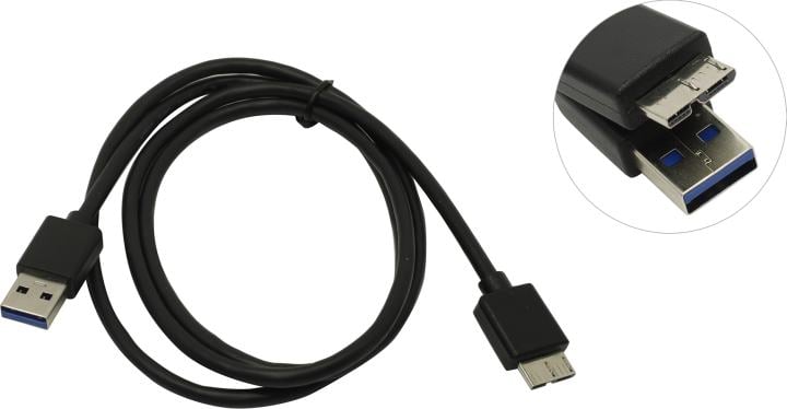 KS-is Кабель USB 3.0 А - micro USB 3.0 A KS-is (KS-465-1), вилка-вилка, длина - 1 метр