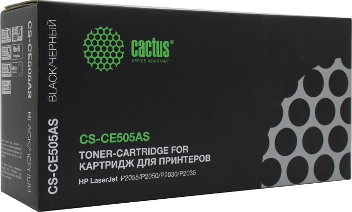Картридж Cactus CS-CE505A(S)  для  HP LJ  P2035,2055