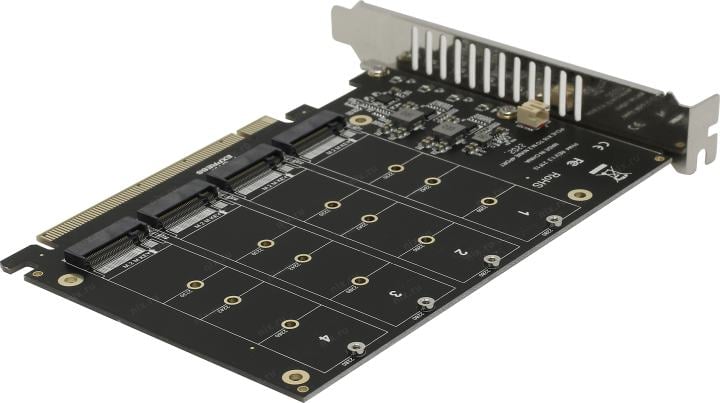 Espada <PCIe4NVME> Адаптер 4xM2  -> PCI-Ex16 <45306>
