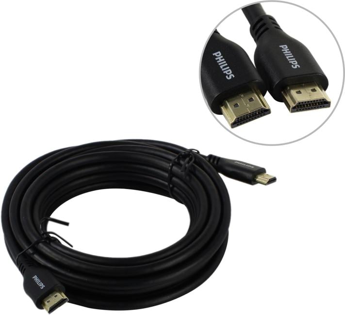 Philips <SWV4150> Кабель HDMI to  HDMI  (19M  -19M) 5м
