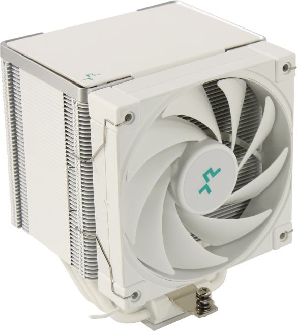 Кулер для процессора DEEPCOOL AK500 WH белый, 120 мм, алюминий/медь, 1850 об/мин, 31.5 дБ, 4 pin, 240 Вт, 158 мм