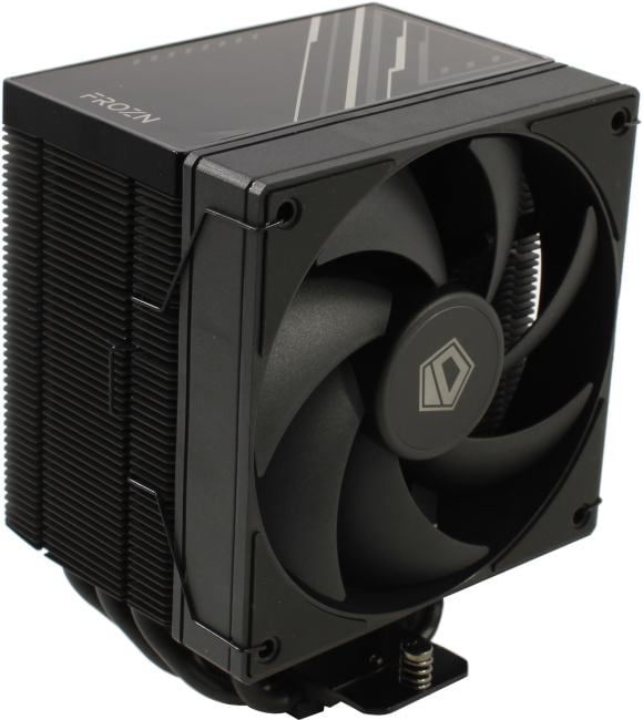ID-Cooling <ID-CPU-FROZN-A610-BLACK> (4пин, 115X/1200/1700/AM4/AM5, 29.85дБ,  500-2000об/мин,  Al+тепл.трубки)
