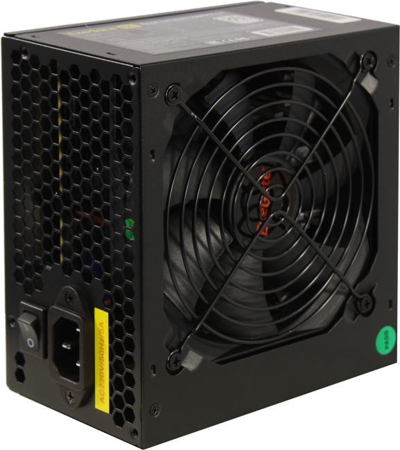 Exegate EX282042RUS-OEM Блок питания 550W Exegate 550PPH-LT-OEM, 80+, ATX, black, APFC, 12cm, 24p, (4+4)p, 5*SATA, 3*IDE