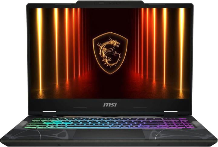 Ноутбук MSI Cyborg 15 B13WGKG Core i7-13620H 15.6" FHD (1920*1080),144Hz IPS DDR5 32GB (16GB*2),1TB SSD,NV RTX 5070 (8GB GDDR7),55.2Whr,2,1kg,1y,DOS,Translucent Black