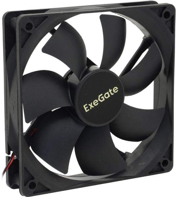 Exegate EX295246RUS Вентилятор 12В DC ExeGate ExtraPower EP12025BM (120x120x25 мм, 2-Ball (двойной шарикоподшипник), Molex, 1850RPM, 30dBA)