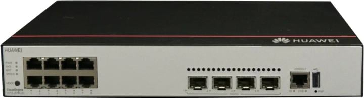Коммутатор HUAWEI eKit S220S-8T2X (L2, 8*10/100/1000BASE-T ports, 2*10GE SFP+ ports, built-in AC power, Fanless)