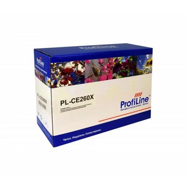 Картридж ProfiLine PL-CE260X для принтеров HP CLJ CP4525DN/CP4525N/CP4525XH Black  17000 копий ProfiLine