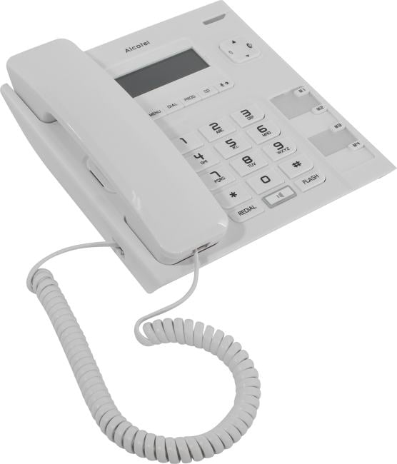 Alcatel <T56  White>  телефон  (спикерфон, дисплей)