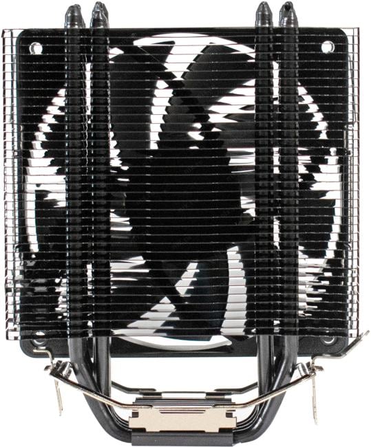 Exegate EX295004RUS Кулер ExeGate Dark Magic EE400XL-PWM (Al+Cu, черное покрытие, 4 тепл.трубки, LGA775/1150/1151/1155/1156/1200/1700/AM2/AM2+/AM3/AM3+/AM4/AM5/FM1/FM2/754/939/940, TDP 140W, Fan 120mm