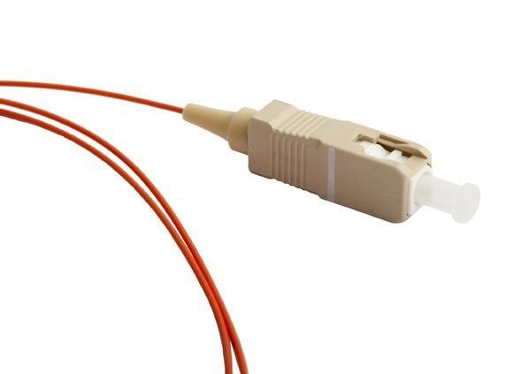 Hyperline <FPT-B9-62-SC/PR-1M-LSZH-OR> Pigtail ВО, SC-PC,  MM  62.5/125  (OM1) 1м