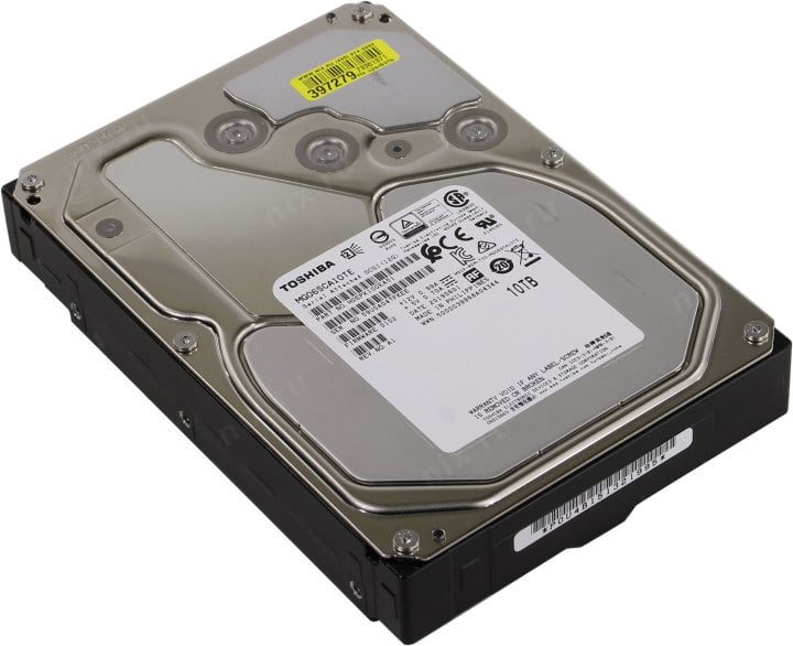 Жесткий диск Toshiba Enterprise HDD 3.5" SAS 10TB, 7200 rpm, 256MB buffer, MG06SCA10TE, 1 year