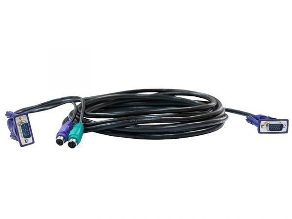 Кабель D-Link DKVM-CB/1.2M/B1A  1.2м черный VGA-PS/2