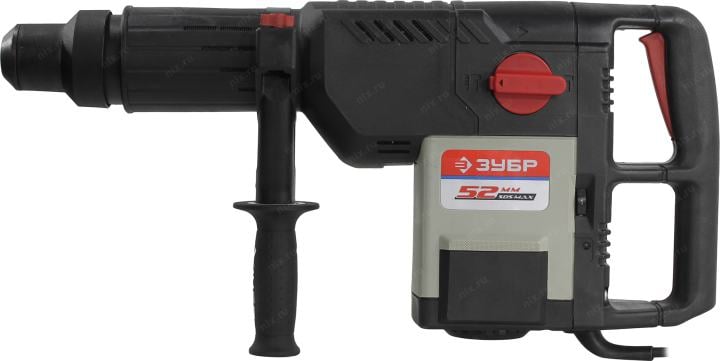 ЗУБР Профессионал <ЗПМ-52-1500 ЭК> Перфоратор (1500W, 18 Дж, 280 об/мин, 2250 уд/мин,  SDS-Max,  2  режима, кейс)
