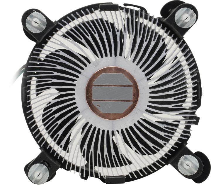 Exegate EX283278RUS Кулер ExeGate EE97378, Al + Copper, S1150/1151/1155/1156, TDP 95W, Hydro bearing, 4pin, 23.5db, BOX