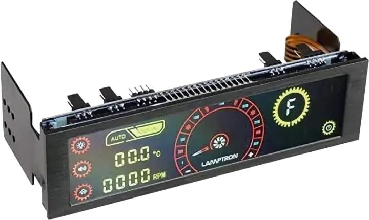 LAMP-CM430BRY Панель управления вентиляторами Lamptron Fan  Controller  CM430-Yellow&Red