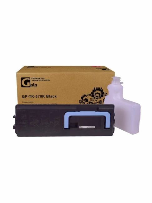 Тонер-картридж GalaPrint GP-TK-570K для Kyocera ECOSYS P7035cdn/FS-C5400DN с бункером  black 16000 копий