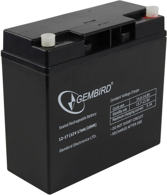 Gembird/Energenie Аккумулятор для Источников Бесперебойного Питания BAT-12V17AH/4